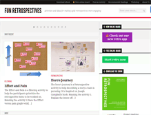Tablet Screenshot of funretrospectives.com